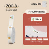 NIIMBOT N1 Colorful Label Stickers, Waterproof and High Temperature Resistance
