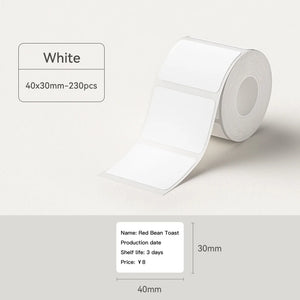 NIIMBOT B21/B1/B3S White Thermal Label Sticker Paper Printable 20-50mm