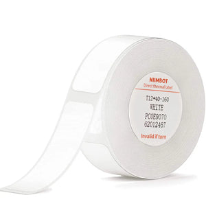 Niimbot D11 D101 D110 Offical Label Sticker Paper Rolls Various sizes of White Color Label Papers 3 5 10 Rolls for Printer USE