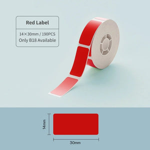 NIIMBOT B18 Color Label Printer, Wireless Bluetooth Connection, Portable,Mobile Editing,Support Color Printing Rechargeable