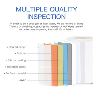 NiiMbot B21 Mini Thermal Printer Wireless Barcode Label Maker Bluetooth Portable Adhesive Label Printers for Office Commercial