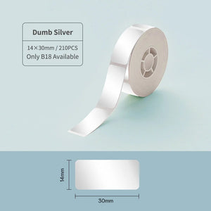 NIIMBOT B18 Color Label Printer, Wireless Bluetooth Connection, Portable,Mobile Editing,Support Color Printing Rechargeable