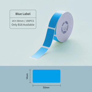 NIIMBOT B18 Color Label Printer, Wireless Bluetooth Connection, Portable,Mobile Editing,Support Color Printing Rechargeable