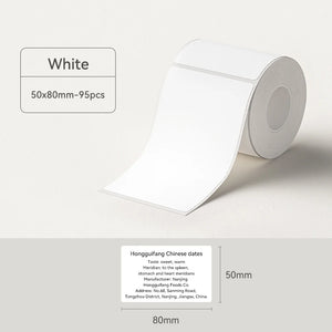 NIIMBOT B21/B1/B3S White Thermal Label Sticker Paper Printable 20-50mm