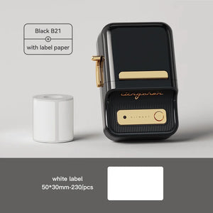 Niimbot B21 Wireless Thermal Label Printer Mini Portable Barcode Label Maker Moble Phone Price Tag Sticker Machine 20mm - 50mm
