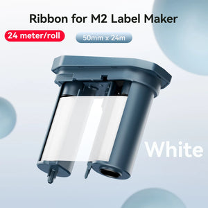 Thermal Transfer Labels for Niimbot M2/M3 Printer Thermal Transfer Ribbon Home Office 20-50mm Width Label Paper Sticker