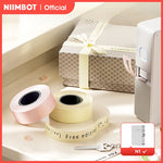 NIIMBOT N1/B18 Satin Ribbon Label and Special Carbon Ribbon for Birthday Gift Wedding Blessing scene