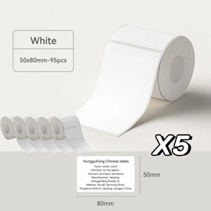 NIIMBOT B21/B1/B3S White Thermal Label Sticker Paper Printable 20-50mm
