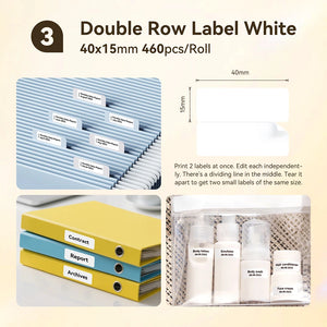 NIIMBOT Thermal Sticker Label Paper for B1 B21 B3S B31 Waterproof Marking Label Price Tag Adhesive Tape Price-tag Sticker