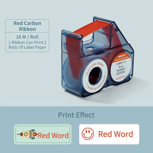 NIIMBOT B18 Color Label Printer, Wireless Bluetooth Connection, Portable,Mobile Editing,Support Color Printing Rechargeable