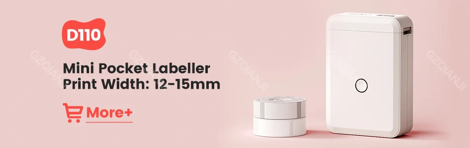 Niimbot D11 D101 D110 Offical Label Sticker Paper Rolls Various sizes of White Color Label Papers 3 5 10 Rolls for Printer USE