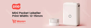 Niimbot D11 D101 D110 Offical Label Sticker Paper Rolls Various sizes of White Color Label Papers 3 5 10 Rolls for Printer USE