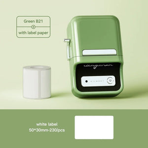 Niimbot B21 Wireless Thermal Label Printer Mini Portable Barcode Label Maker Moble Phone Price Tag Sticker Machine 20mm - 50mm