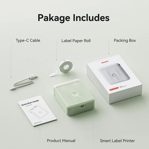Niimbot D110 Mini Handheld Thermal Label Maker Wireless Sticker Machine Inkless Pocket with Label Sticker for Home Office