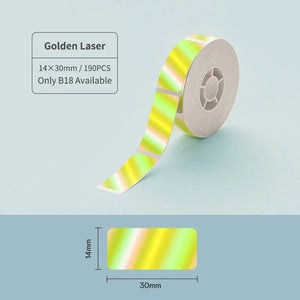 NIIMBOT B18 Color Label Printer, Wireless Bluetooth Connection, Portable,Mobile Editing,Support Color Printing Rechargeable