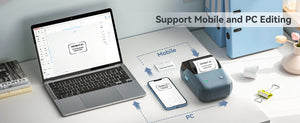 Niimbot B1 Mini Portable Thermal Printer Adhesive Label Printer Sticker Labels Labeler Bluetooth Labeling Machine Without Ink