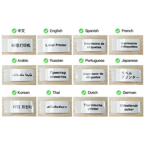 NiiMBOT D101 D11 D110 Label Thermal Sticker White Adhesive Paper Waterproof 3/5/10 Rolls Papers Cheapest official for Printer