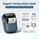 Niimbot B1 Mini Portable Thermal Printer Adhesive Label Printer Sticker Labels Labeler Bluetooth Labeling Machine Without Ink