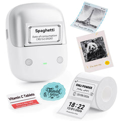 B2 PRO Label Maker Machine, 300DPI HD Thermal Photo Label Printer, Support Red -Black Dual Color Printing-2