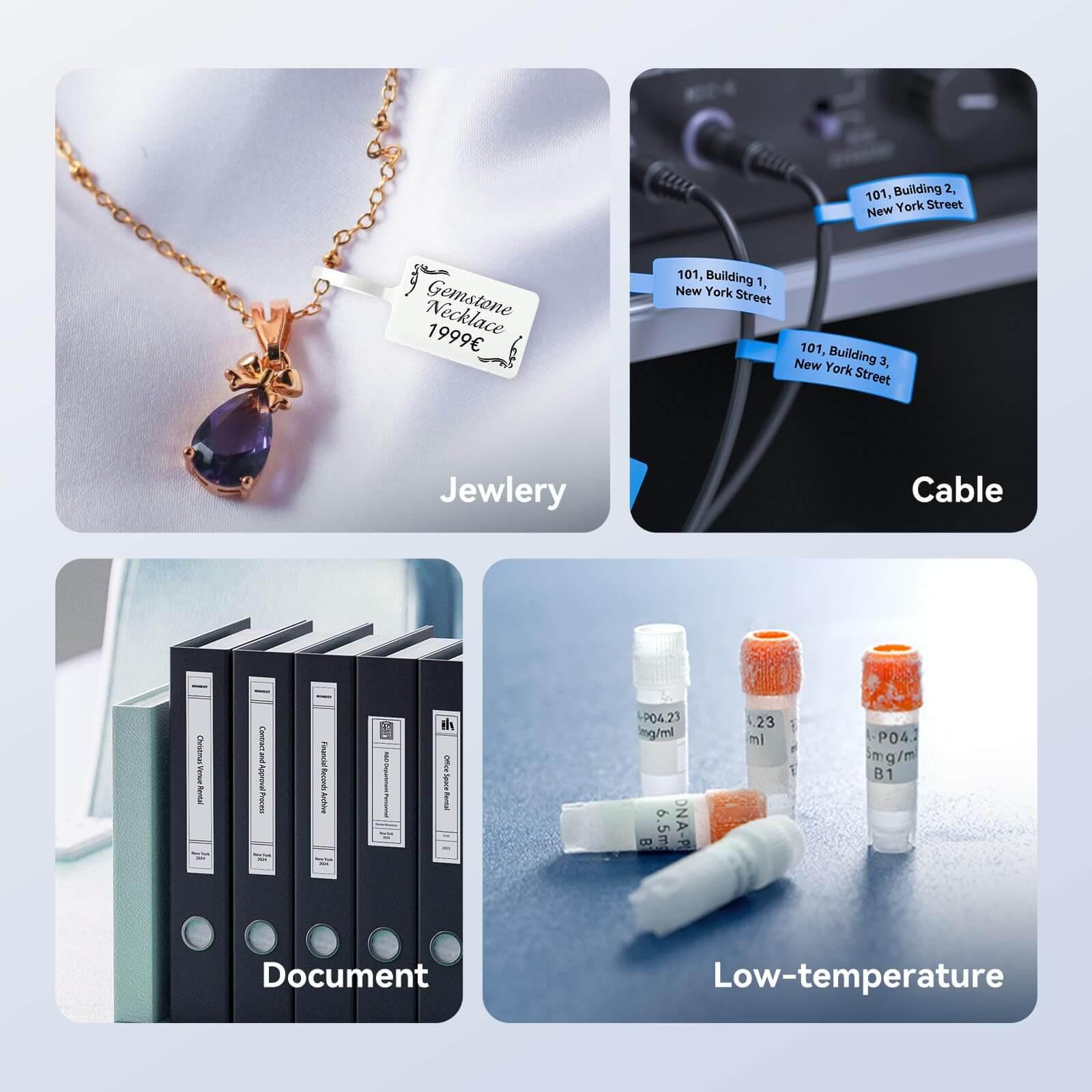 Thermal Transfer Label Printer Labels for M2, M3