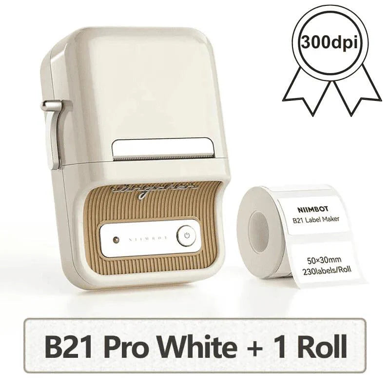 B21 Pro 300dpi Label Printer, Photo Printing, Bluetooth Connection for Home, Business, Office-14