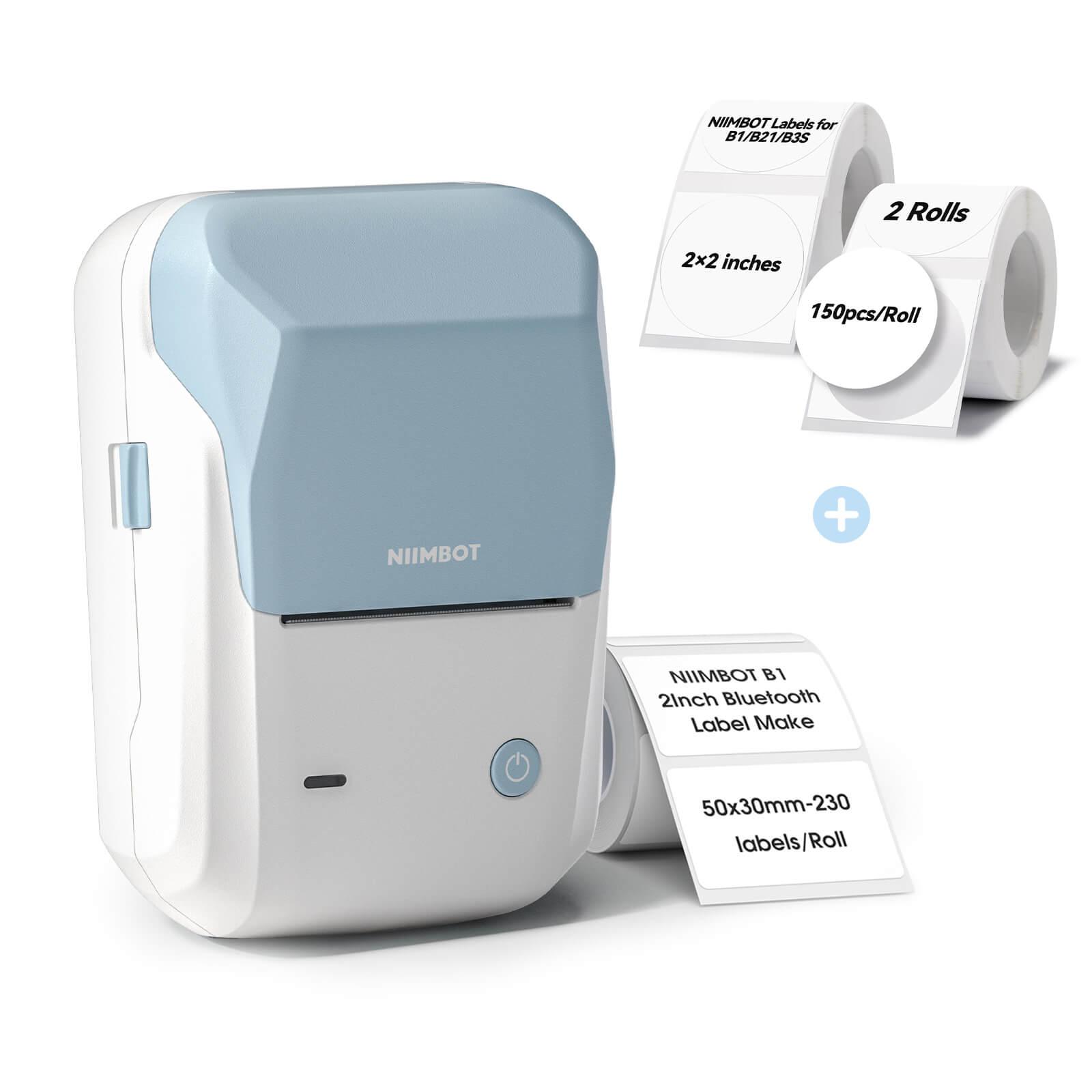 B1 Inkless Thermal Label Printer, Create Professional Business Labels with Ease