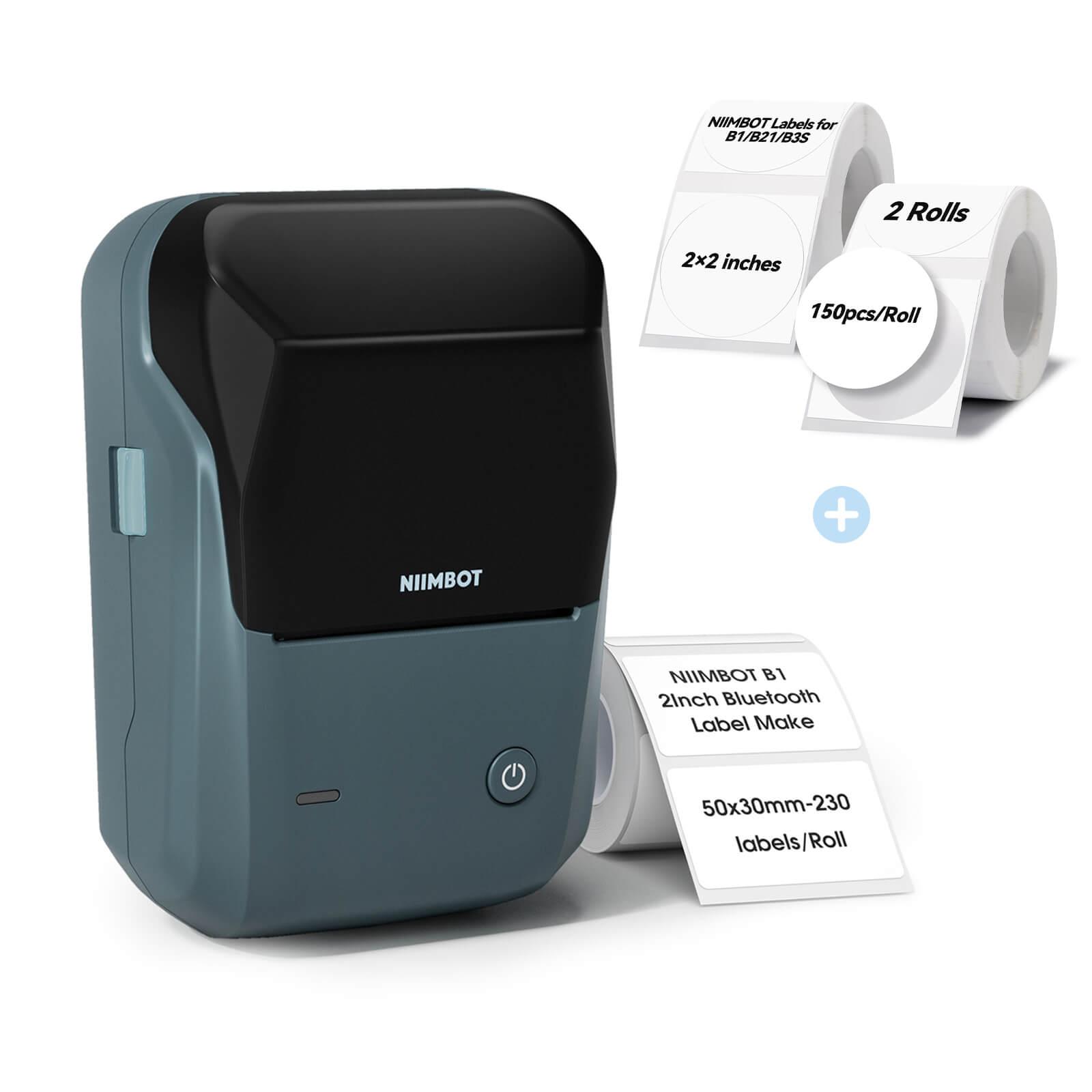 B1 Inkless Thermal Label Printer, Create Professional Business Labels with Ease