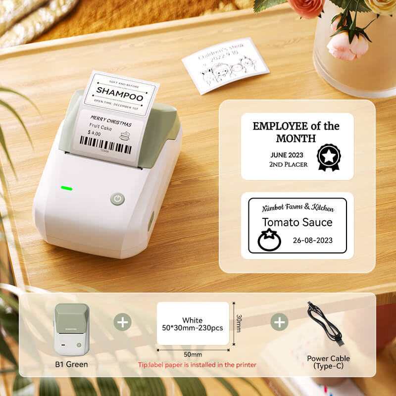 NIIMBOT B1 Multifunctional Office Label Printer