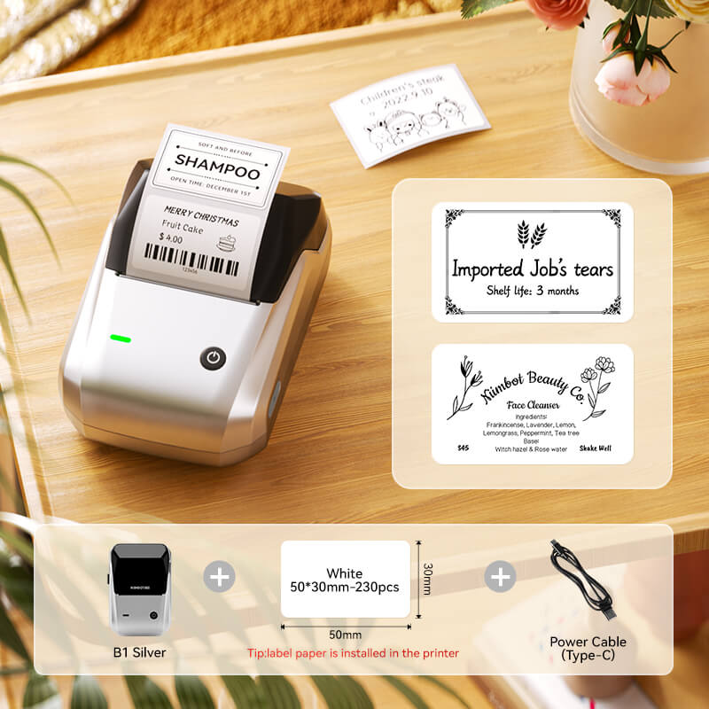 NIIMBOT B1 Multifunctional Office Label Printer