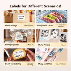 B21 Pro 300dpi Label Printer, Photo Printing, Bluetooth Connection for Home, Business, Office-3