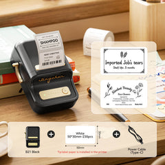 B21 Bluetooth Thermal Kitchen Storage Labels Printer, Efficient for Home, Support PC&Phone-28
