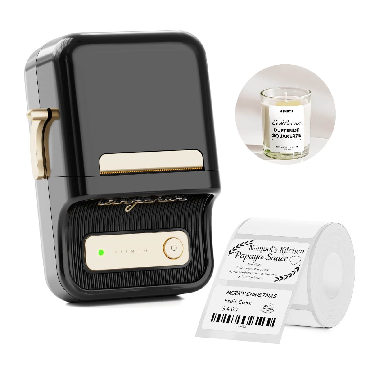 B21 Bluetooth Thermal Label Printer, Efficient for Home, Office, Business-12