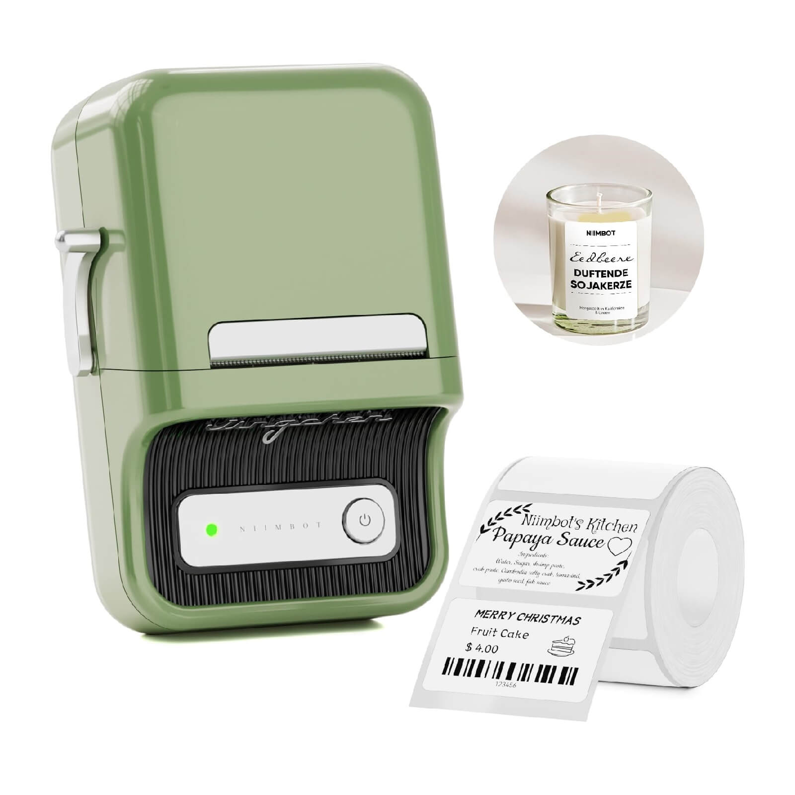 B21 Bluetooth Thermal Label Printer, Efficient for Home, Office, Business-19