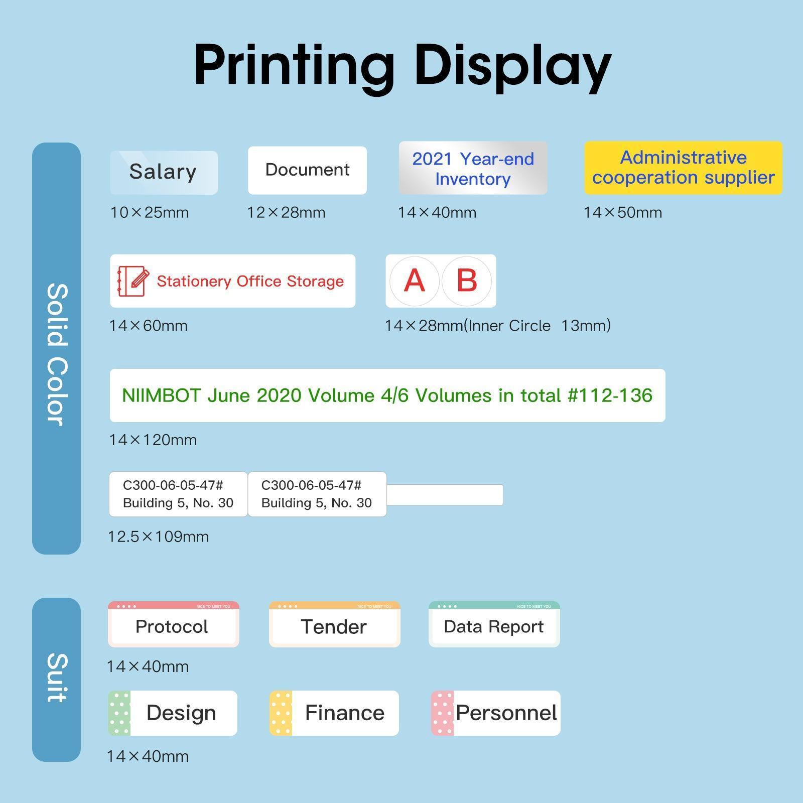 NIIMBOT B18 Portable Bluetooth Label Maker - NIIMBOT