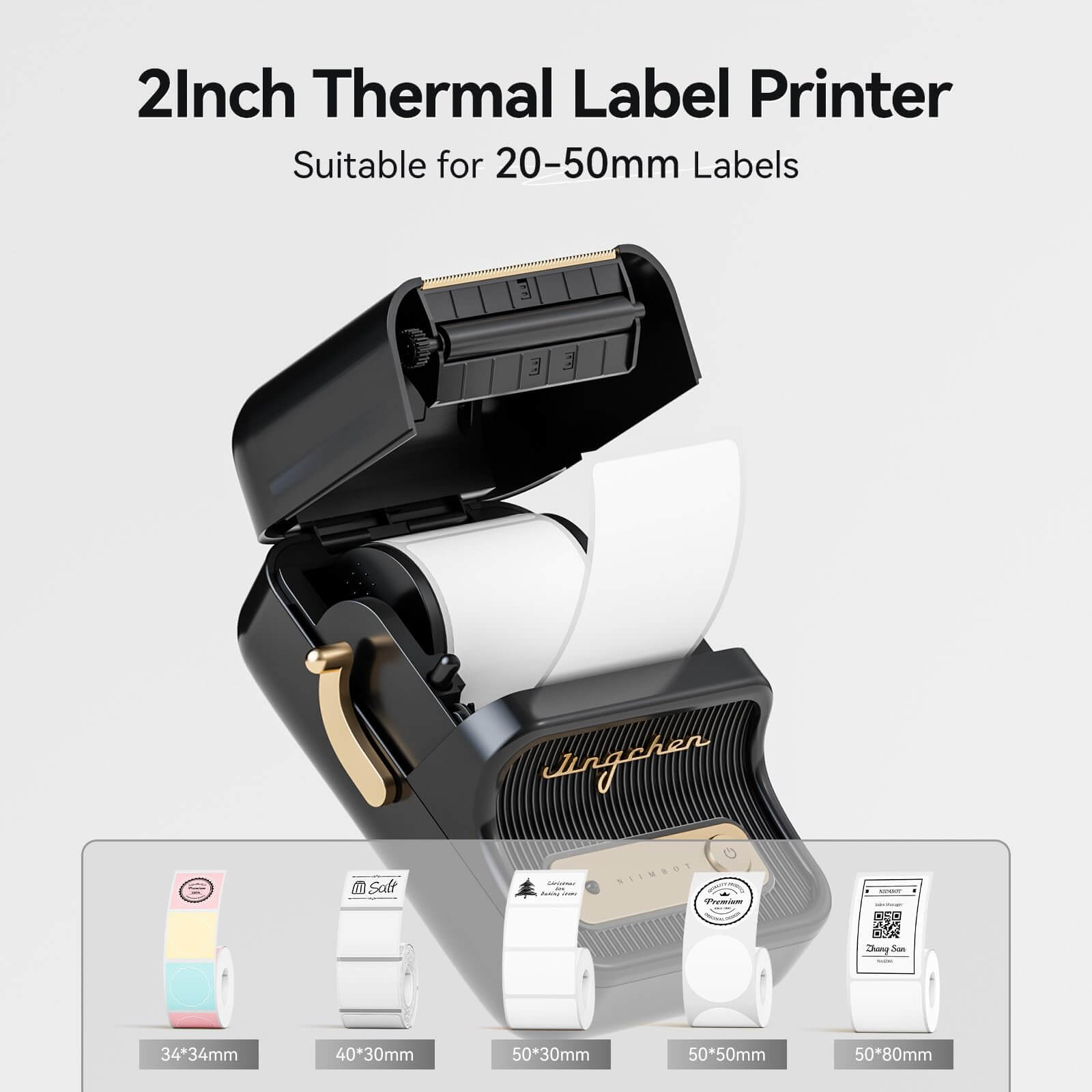 B21 Bluetooth Thermal Label Printer, Efficient for Home, Office, Business-5