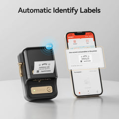 B21 Bluetooth Thermal Label Printer, Efficient for Home, Office, Business-4