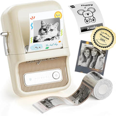 B21 Pro 300dpi Label Printer, Photo Printing, Bluetooth Connection for Home, Business, Office-1