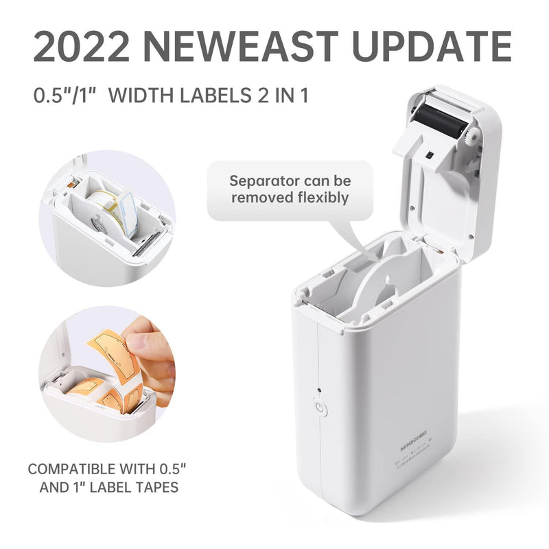 NIIMBOT D101 Inkless Label Printer with Tape