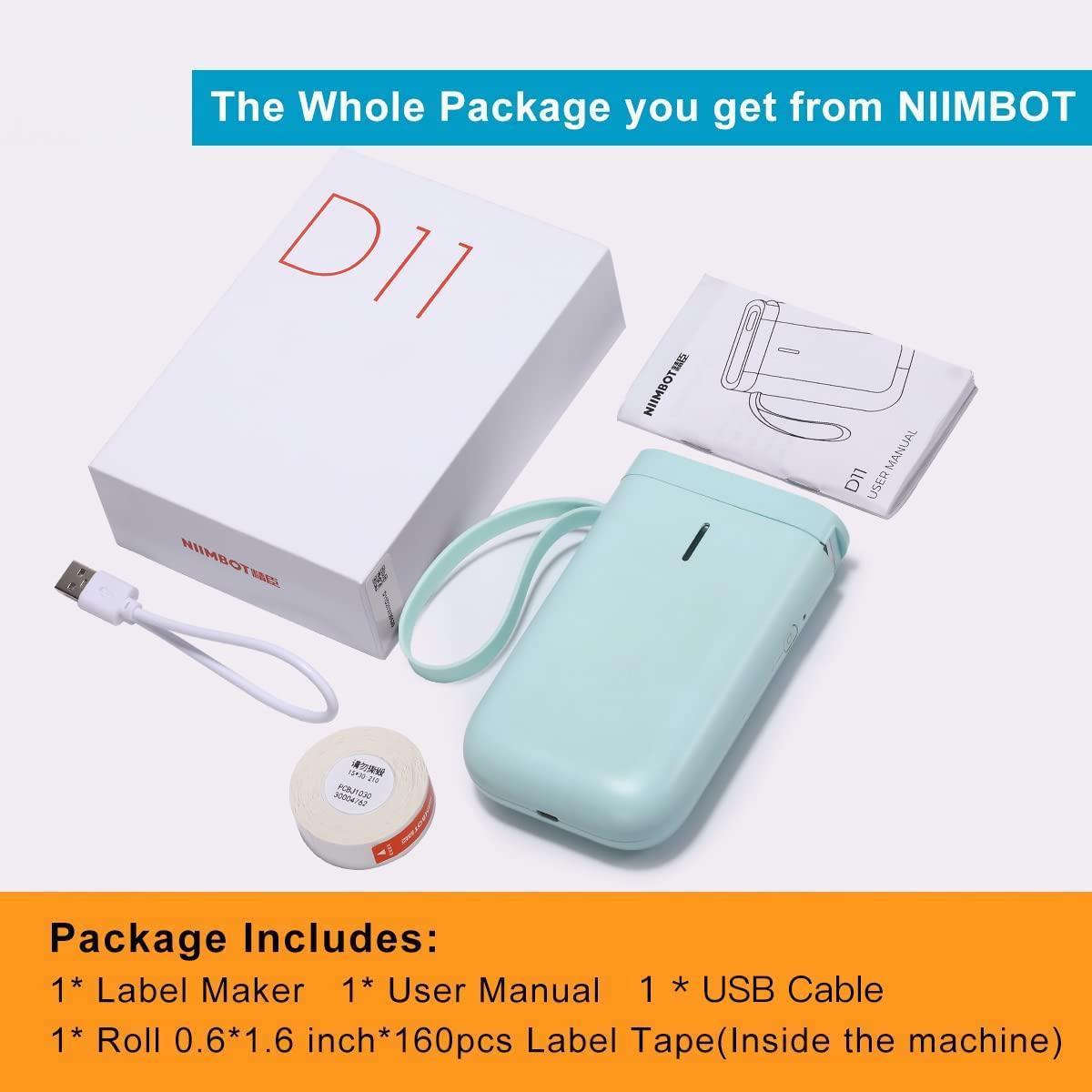 NIIMBOT D11 Label Maker with Tape - NIIMBOT