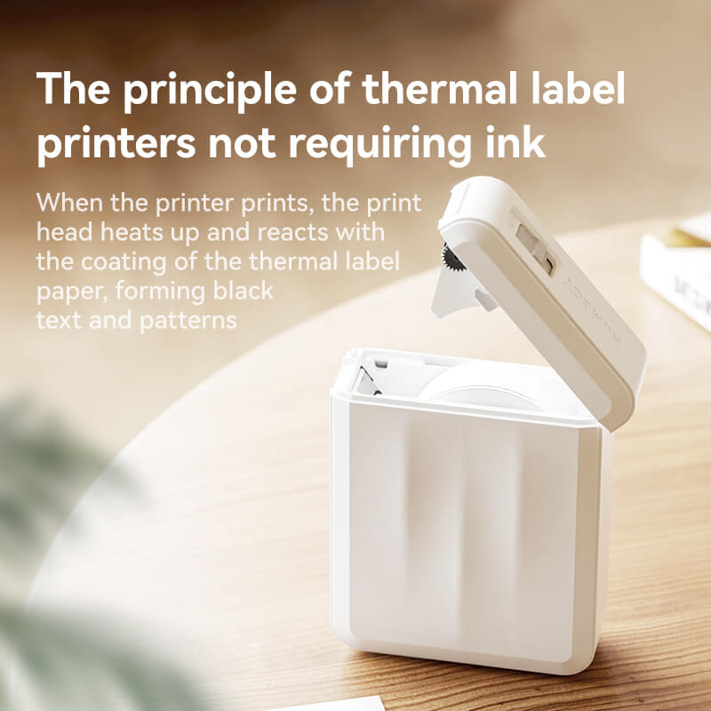 D110 Upgraded Bluetooth Printer for Office, Home, Kitchen, School