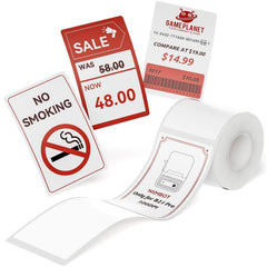 Photo Papers, Red&Black Labels for B21 Pro-36