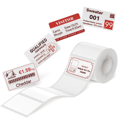 Photo Papers, Red&Black Labels for B21 Pro-33