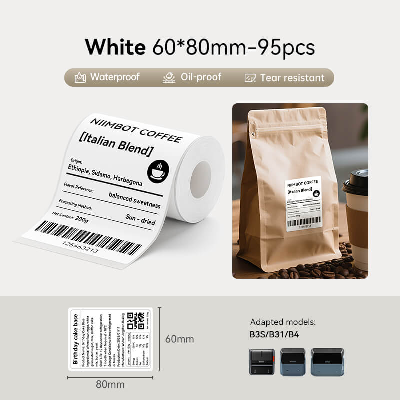 B4 Inkless Thermal Label Maker for Shipping Label, Idea for bussiness&offices-10