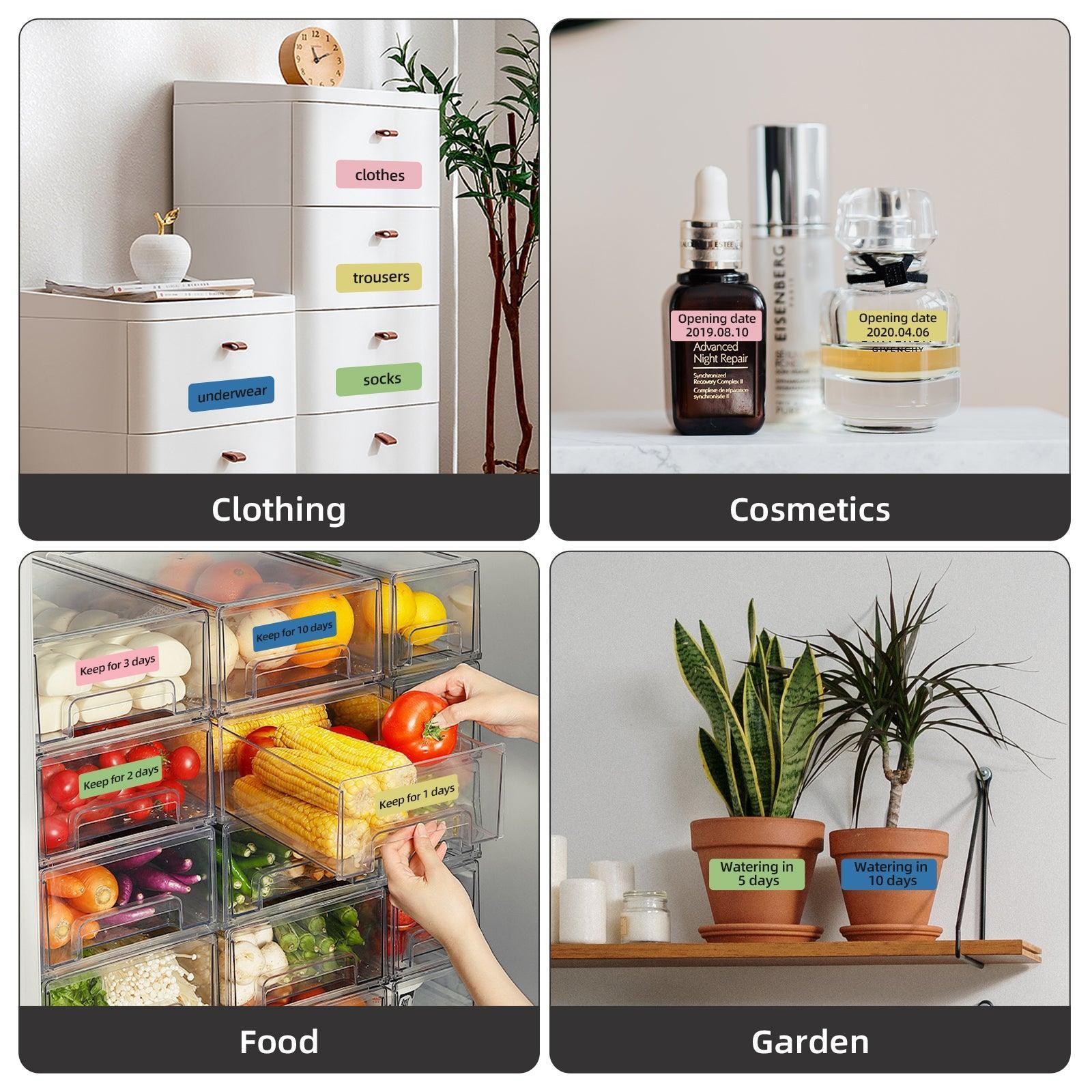 NIIMBOT Label 0.47" x 1.57"-160pcs(12*40mm) for D11/D110/D101 - NIIMBOT