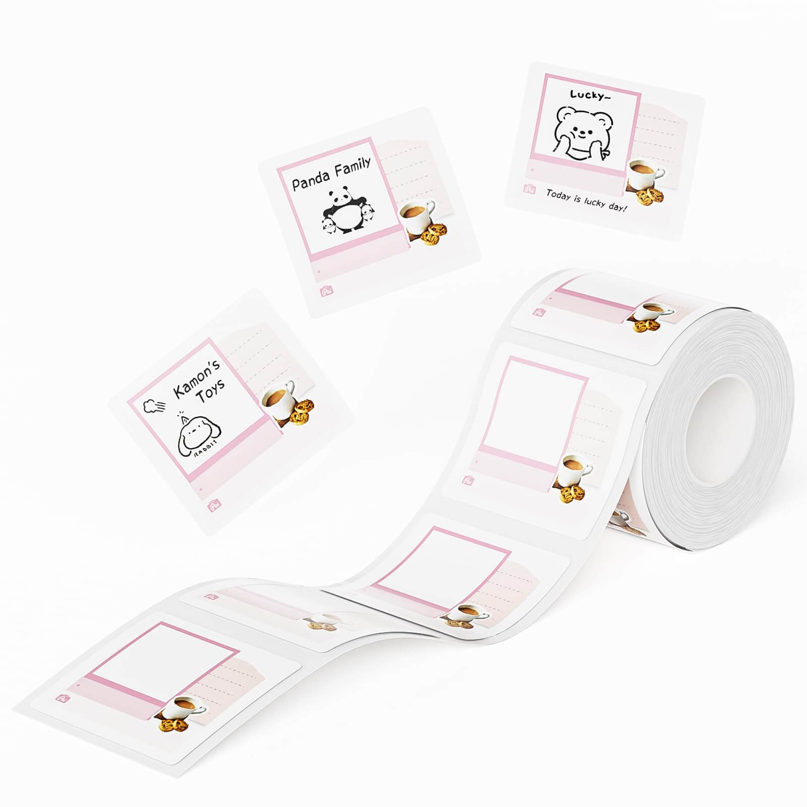 Photo Papers, Red&Black Labels for B21 Pro-24