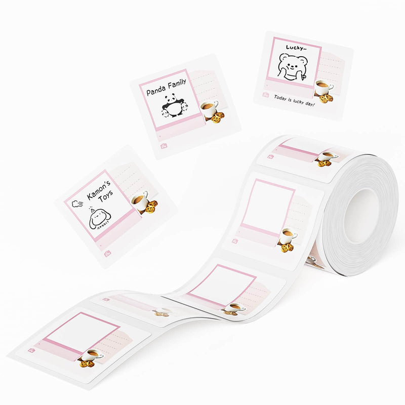 Photo Papers, Red&Black Labels for B21 Pro-24