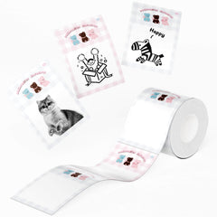 Photo Papers, Red&Black Labels for B21 Pro-25