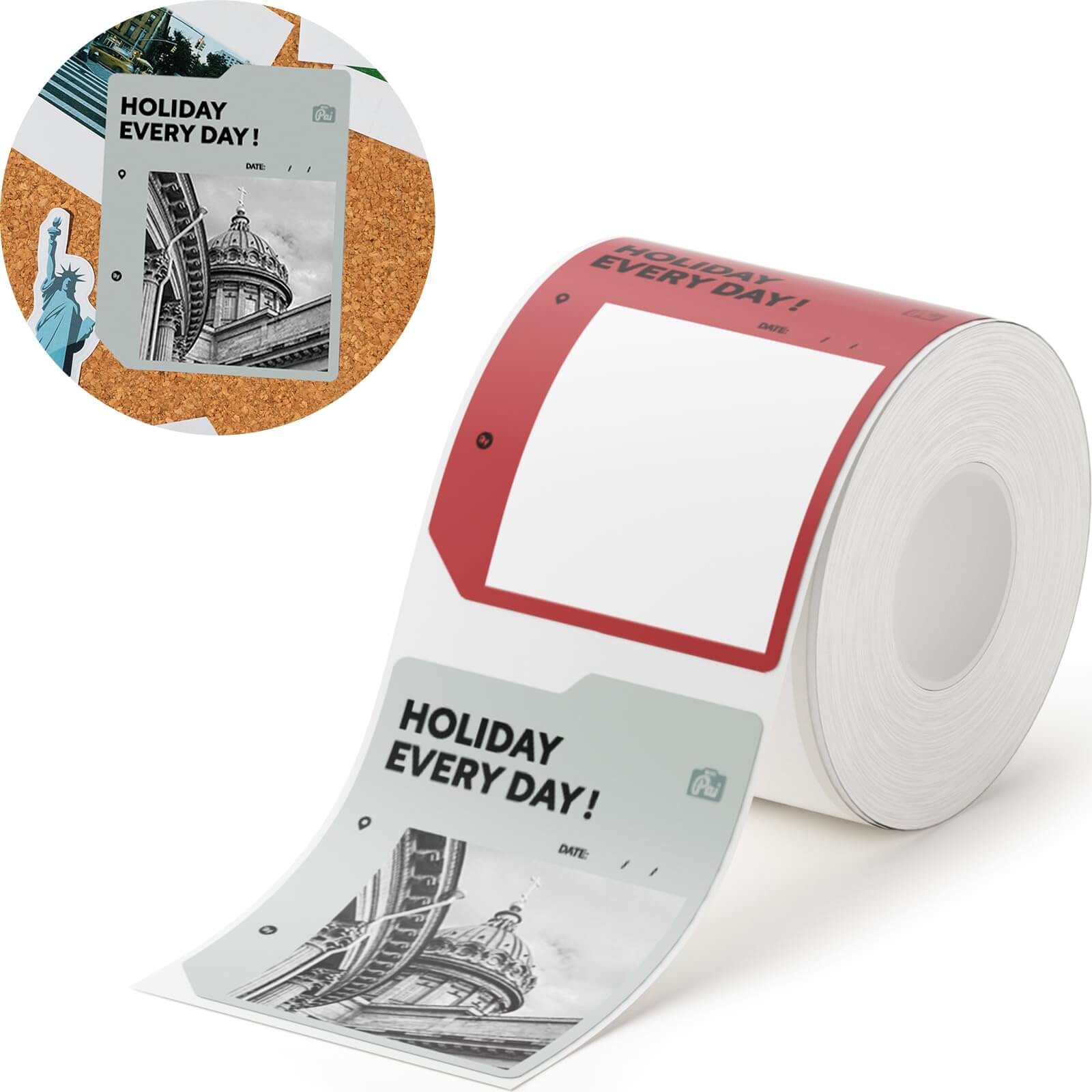 Photo Papers, Red&Black Labels for B21 Pro-21