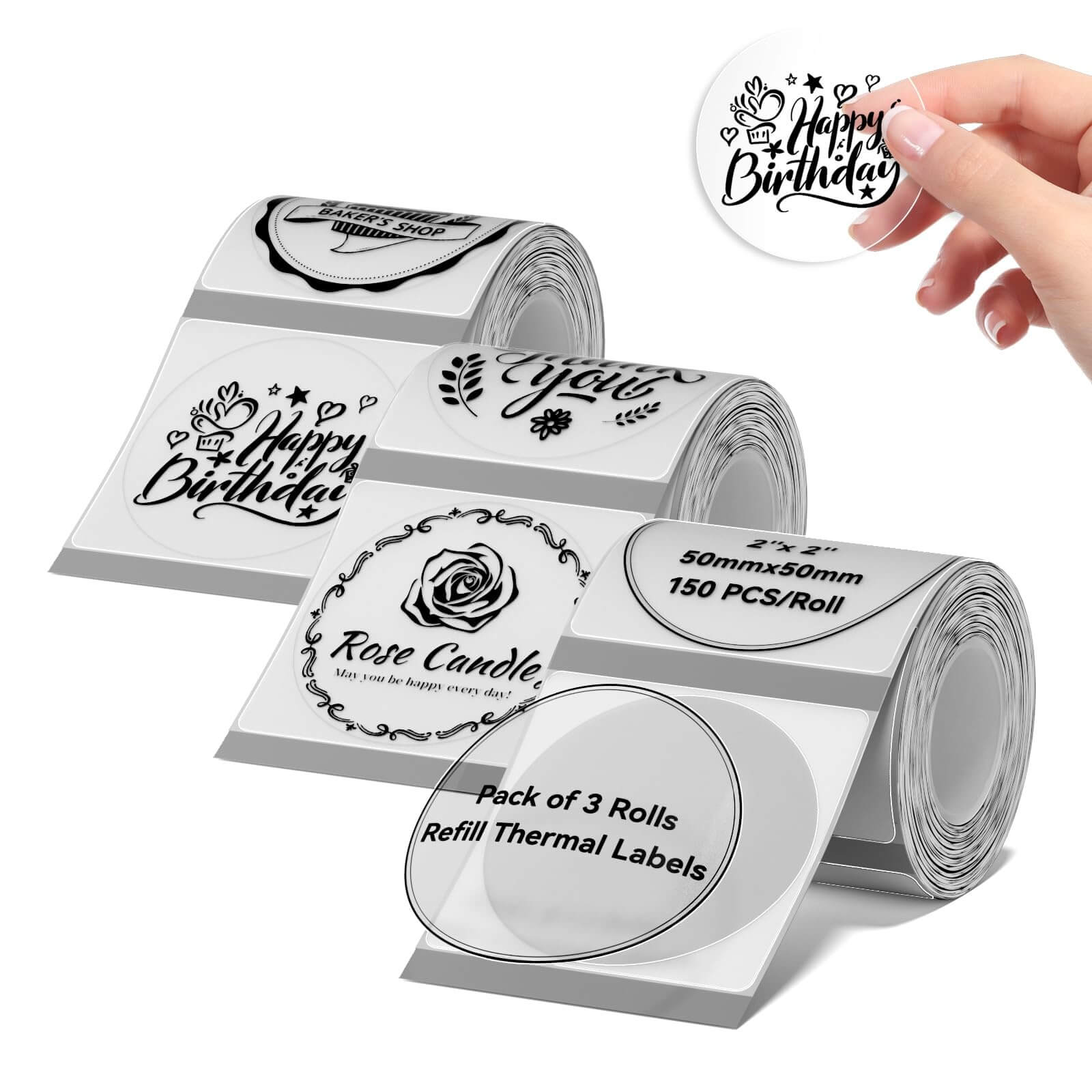 Clear Label Tape for B21, B1, B3S, B4, K3-27