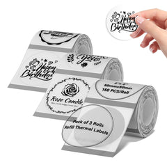 Clear Label Tape for B21, B1, B3S, B4, K3-27